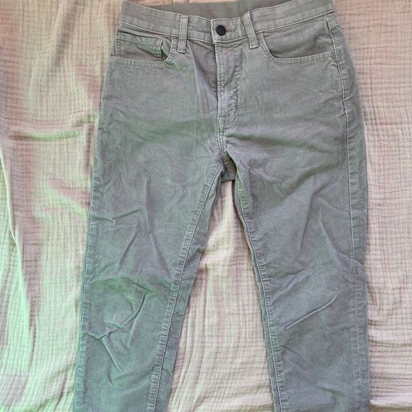 Uniqlo Other - Uniqlo grey corduroy pants size 29